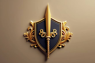 make high quality sword logo delivered in just two days