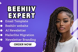 setup beehiiv newsletter beehive landing page beehiiv ai email template design