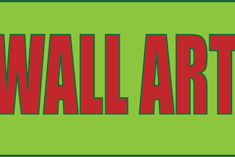 make custom canvas wall art, poster design,doodle, mural and sign