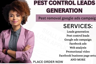 pest control leads, termites control, pest control google ads, leads generation,