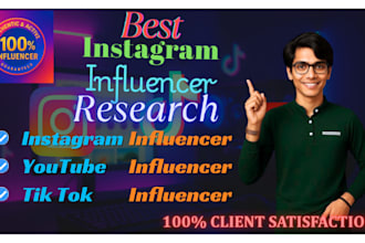 find best instagram influencer for  influencer marketing