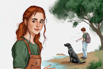 draw illustrations of any character or scene you require