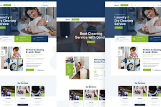 laundry pressure washing website dumpster rental recycling website