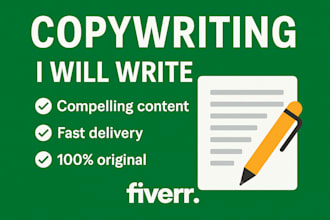 write copywriting well modified articles