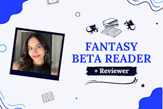 beta read and review your fantasy book