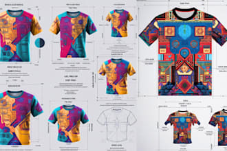 design clothing tech pack, 2d cloth drawing, flat sketches, draw fashion apparel