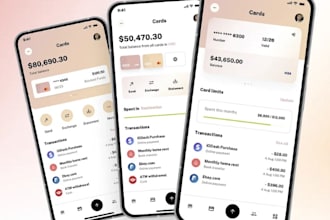 design fintech ui fintech app saas ui bank app fintech landing page neobank ui