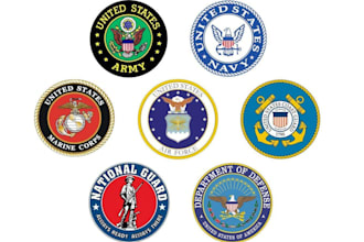 design an amazing military, armory, tactical patch logo