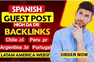provide high quality spanish guest posts with dofollow backlinks