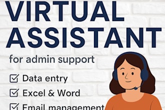 provide virtual assistant services with dedication and attention to detail