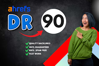 increase domain rating DR 90 ahref dr 90