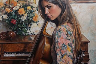 paint a replica of any painting in oil free shipping