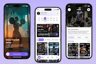 develop and design fast custom ios android mobile app on flutter or react native