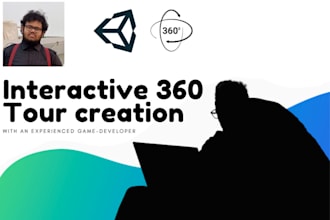 make a fully interactive 360 tour using unity