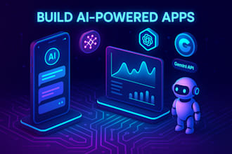 develop ai based mobile apps using openai or gemini apis