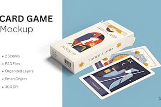 design card game, card game board game, board game design, box mockup