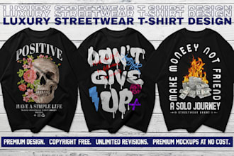 do urban streetwear t shirt design