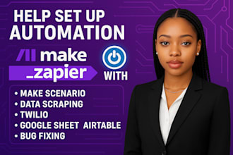 setup make com automation ai agent make com zapier make automation n8n made com