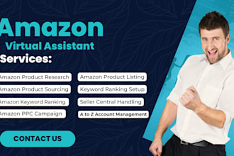 be your expert amazon fba seller central virtual assistant