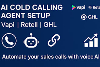 set up ai cold calling agents using vapi, retell, and gohighlevel, relevance ai
