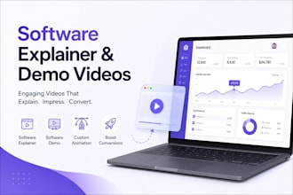 create software explainer and software demo videos
