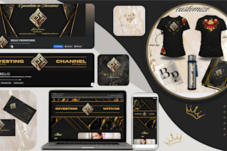 do brand identity for social networks and your website