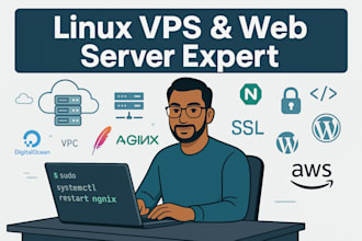 manage and optimize your linux vps or cloud server do, AWS, etc