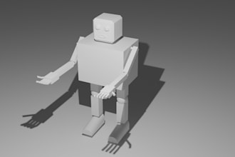 do 3d modelling, 3d rendering, animation, rigging for you