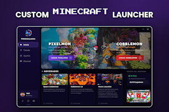 build a custom minecraft launcher