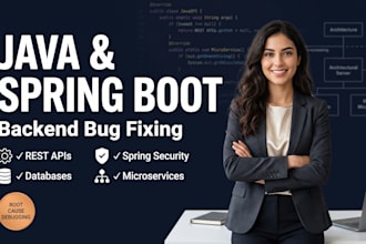 fix java spring boot backend bugs with root cause analysis