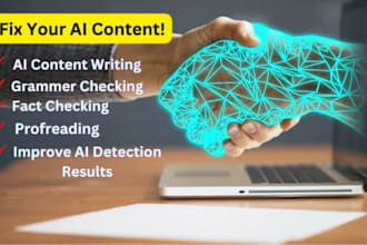 detect edit and humanize ai generated content