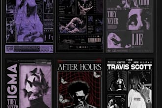 create poster, cover, flyer, aesthetic, brutalism