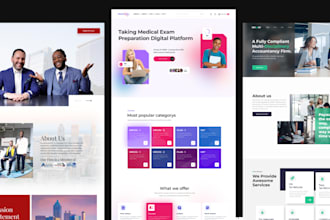 design a premium website for your business or startup using wordpress