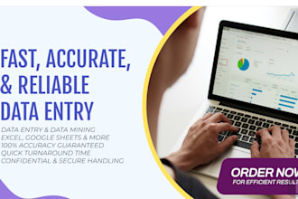 form filling job data entry for any project