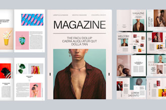 design magazine layout catalog brochure magazine cover product catalog