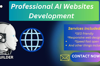 develop chatgpt ai mobile app or website ai saas app ai chatbot ai software