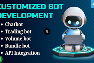 setup whatsapp chatbot api and telegram trading bot, quoting bot, 360 dialog bot