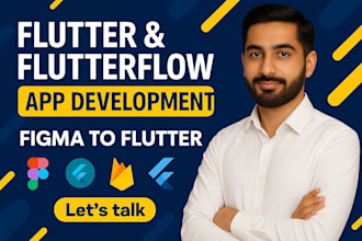 convert figma to flutter app, flutter and flutterflow mobile app developer