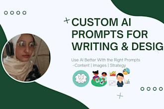 create custom ai prompts for content or image generation