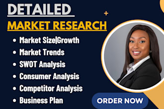 do market research, competitor analysis, business plan, and swot analysis