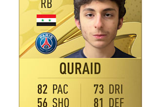 create physical FIFA or eafc custom ut cards