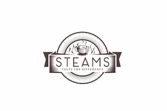 design a modern food, coffee, bbq, or restaurant logo