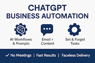 automate your business processes with chatgpt for efficiency