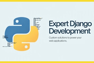 develop django application with custom features