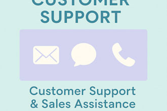 offer friendly and professional customer service for your shop