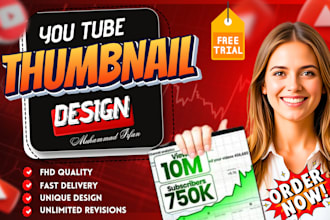 design a viral youtube thumbnail to boost your video views