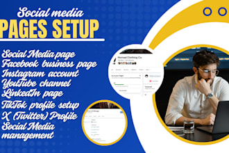 setup and recharge your business social media pages