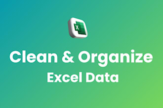 clean, filter, validate, merge, analyze excel data and create charts
