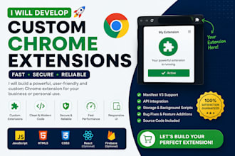 develop a custom chrome extension for your business