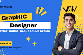 design zoom virtual background and logo design